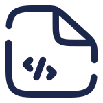Code File SVG Icon